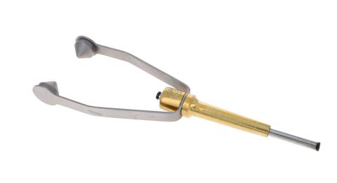 Raven and Wolf Ceramic Bobbin Large - Brass
